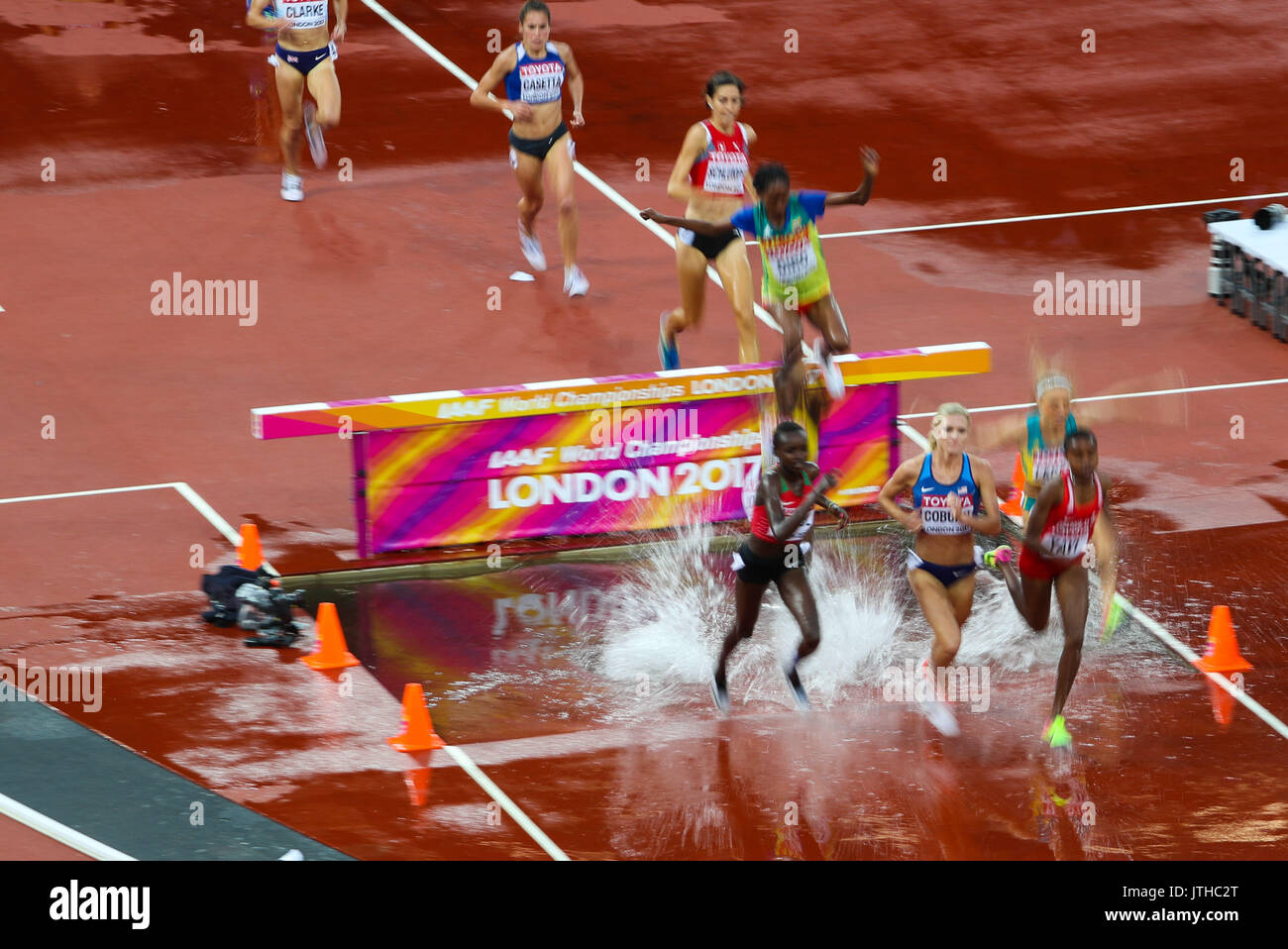 London, Großbritannien. 09 Aug, 2017. In den am Tag sechs der IAAF London 2017 Weltmeisterschaften am London Stadion. Credit: Paul Davey/Alamy leben Nachrichten Stockfoto