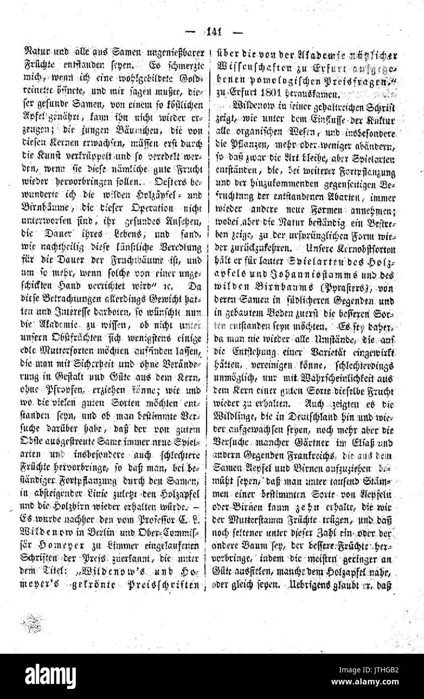 Pomologische Monatshefte Heft 1 141 Stockfoto