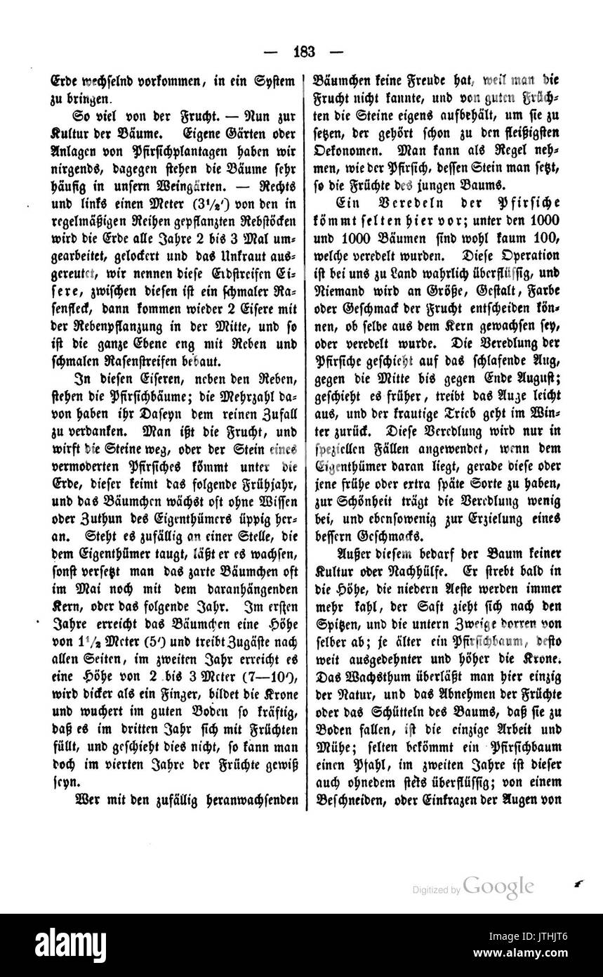 Pomologische Monatshefte Heft 1 183 Stockfoto