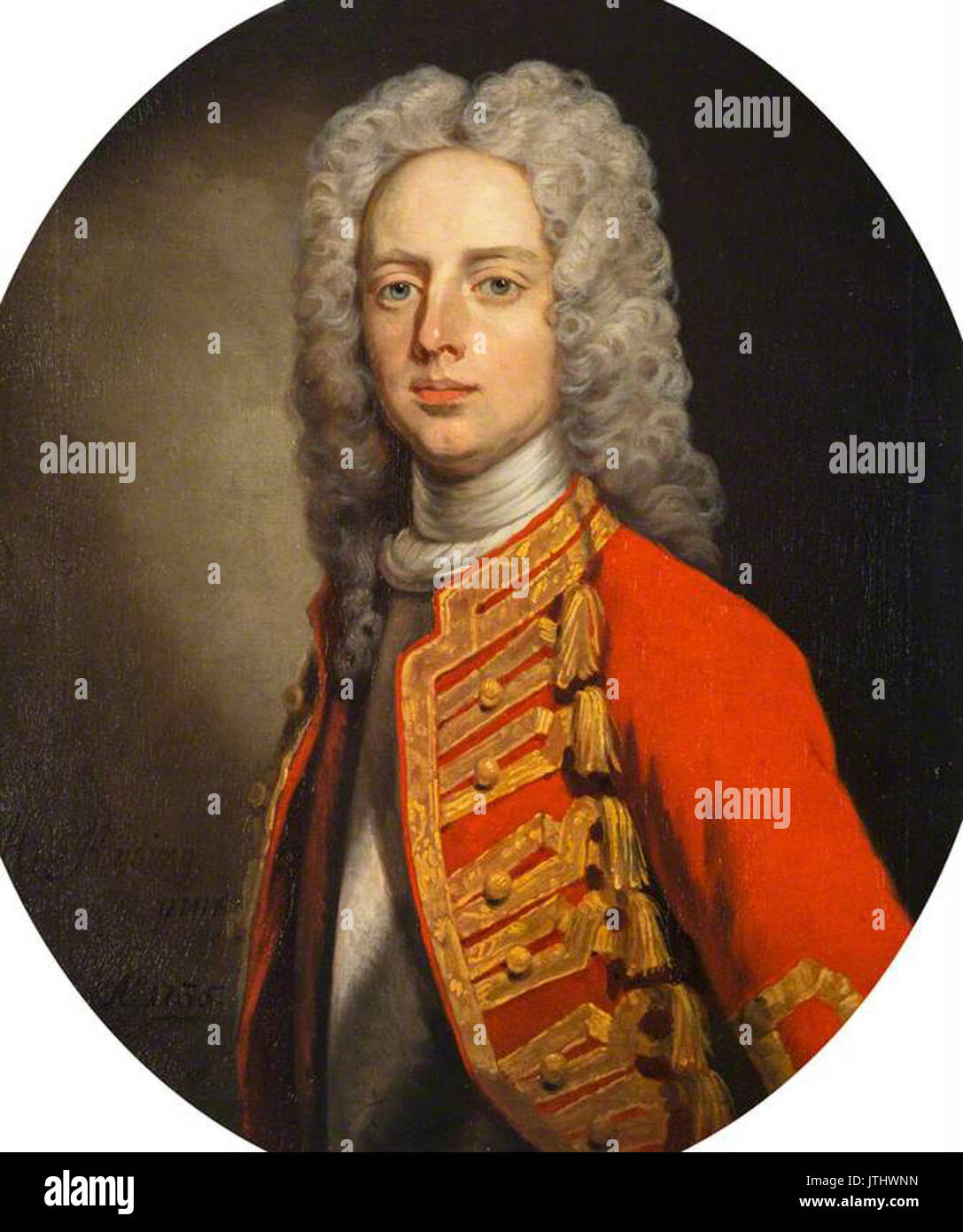 Sir Peter Halkett, 2nd Baronet von pitfirrane von Hans Hysing Stockfoto