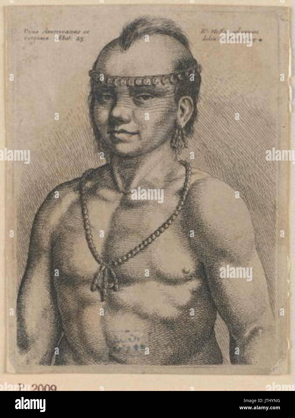 Rytec Vaclav Hollar American Indian Stockfoto