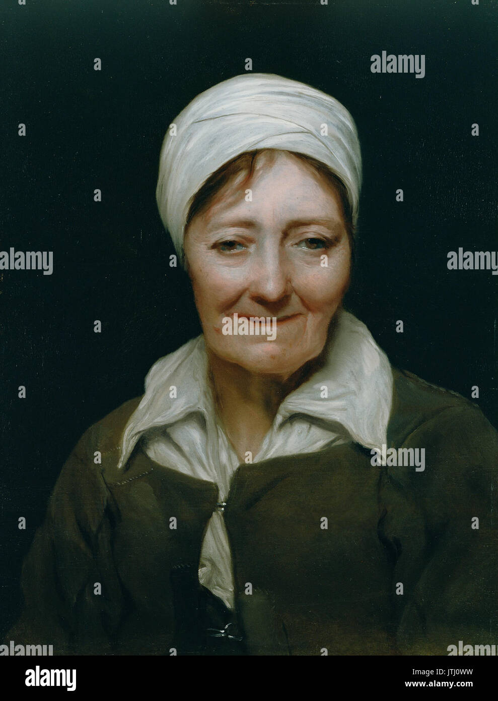 Michael Sweerts (Flämische) Kopf einer Frau Stockfoto