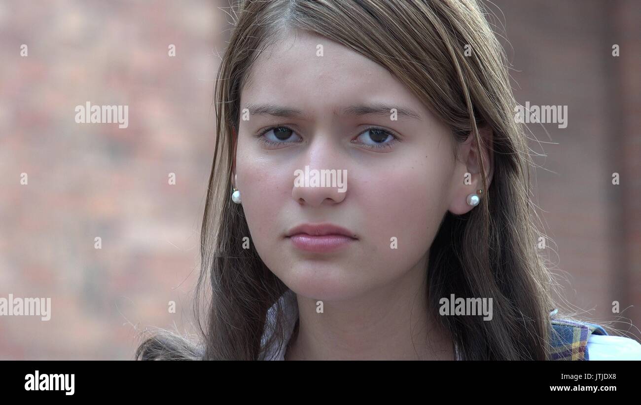 Traurigkeit und Unglück Stockfoto