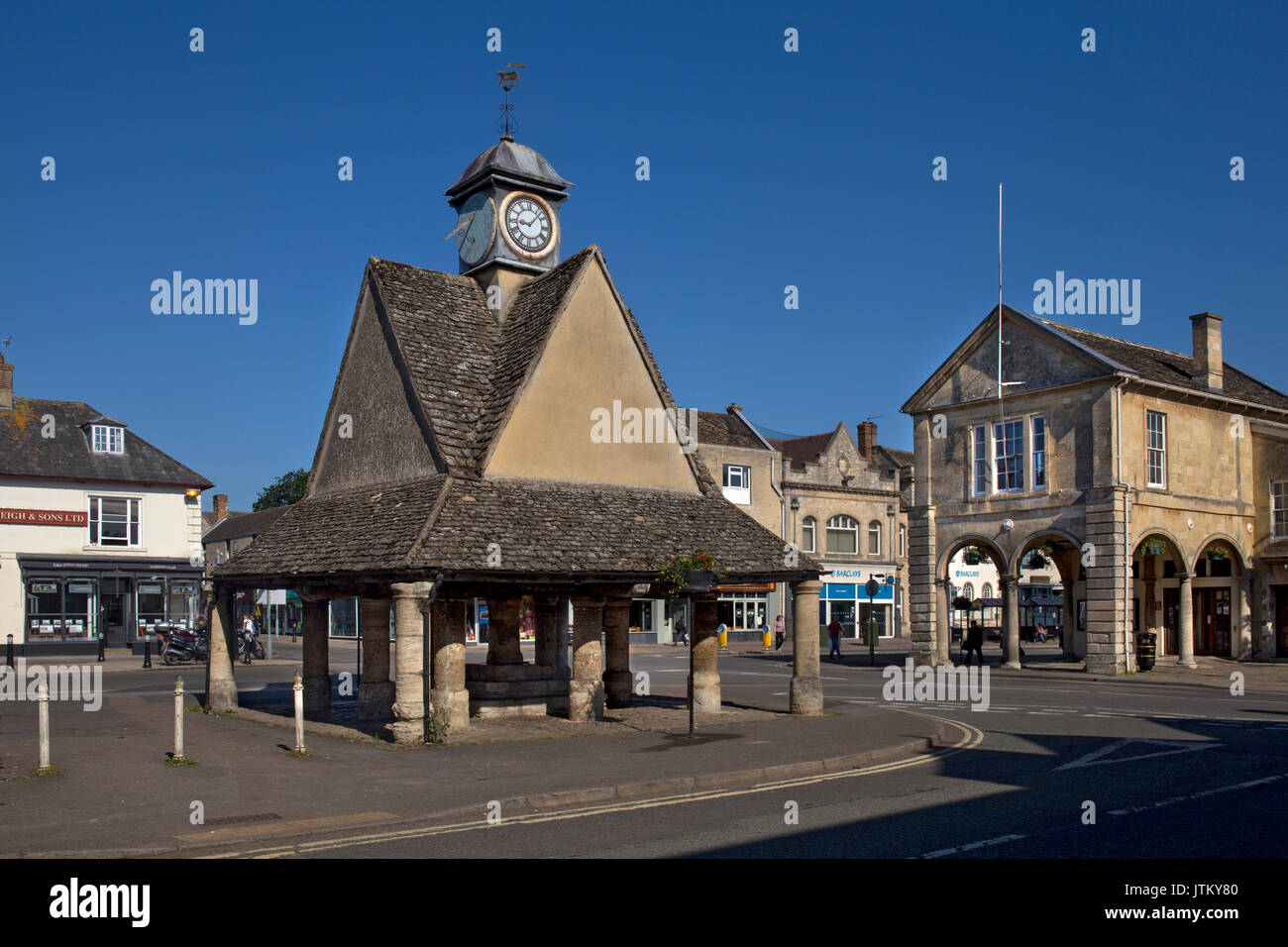, Buttercross, Witney, Oxfordshire, England Stockfoto