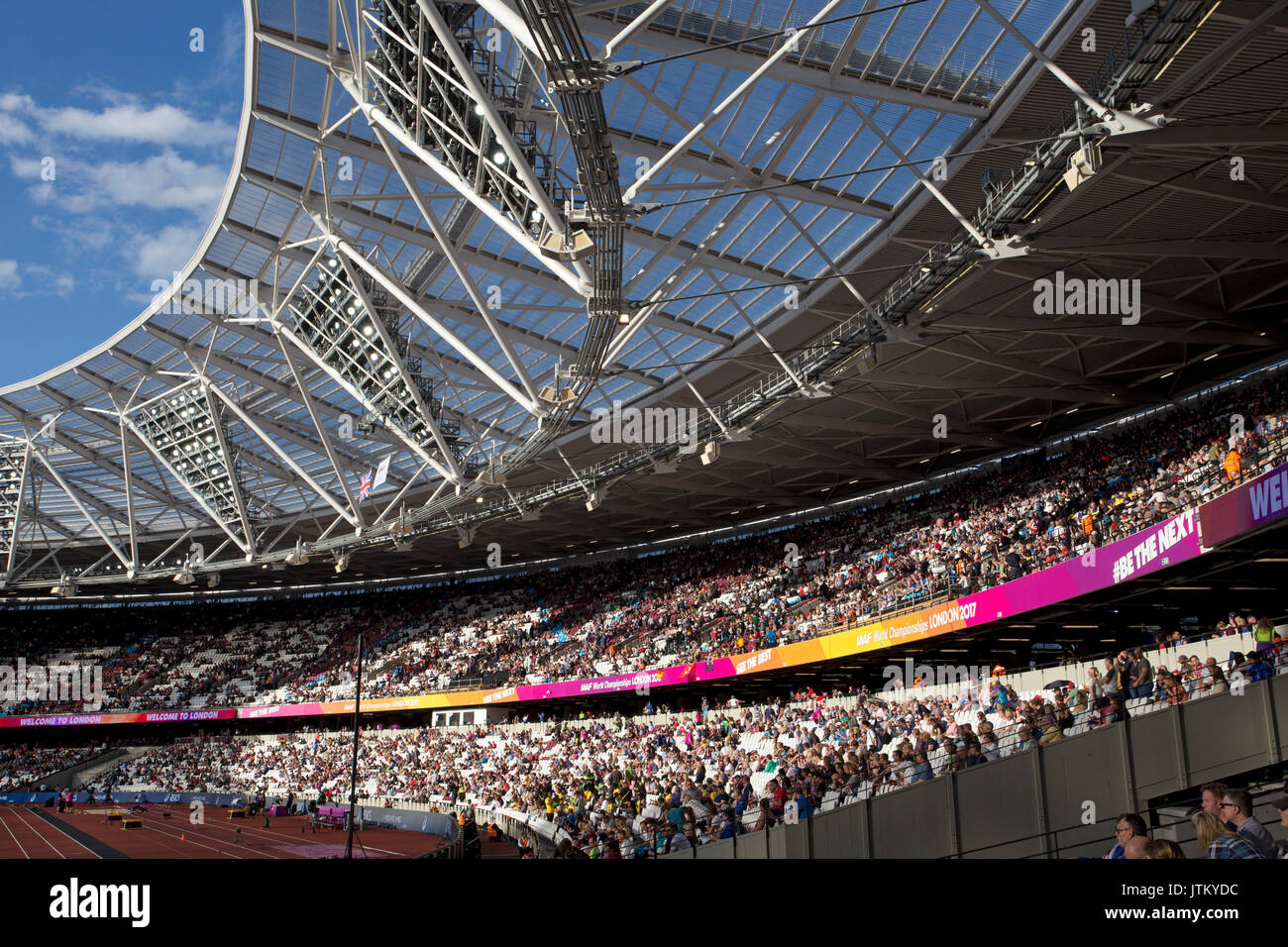 Iaaf Leichtathletik Weltmeisterschaft, London Stadion 2017 Stockfoto