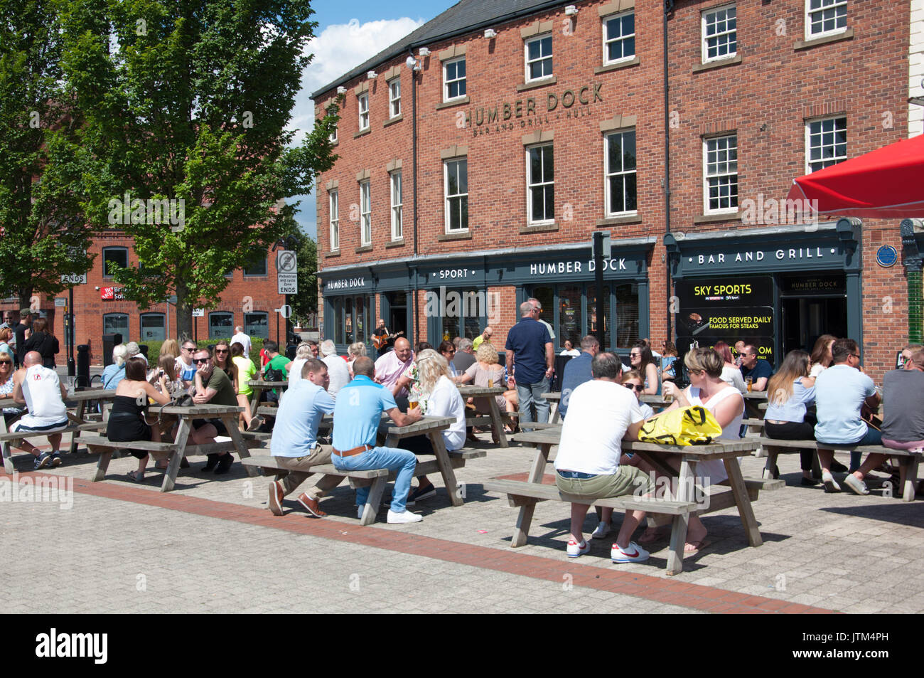 Kingston Upon Hull Großbritannien Stadt der Kultur 2017 Stockfoto