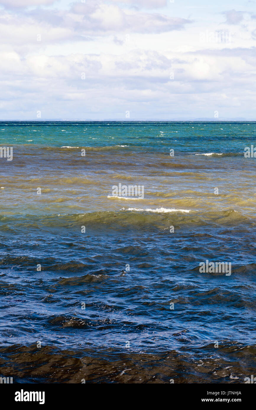 Seascape bei Lynton an der Küste von North Devon, Großbritannien Stockfoto