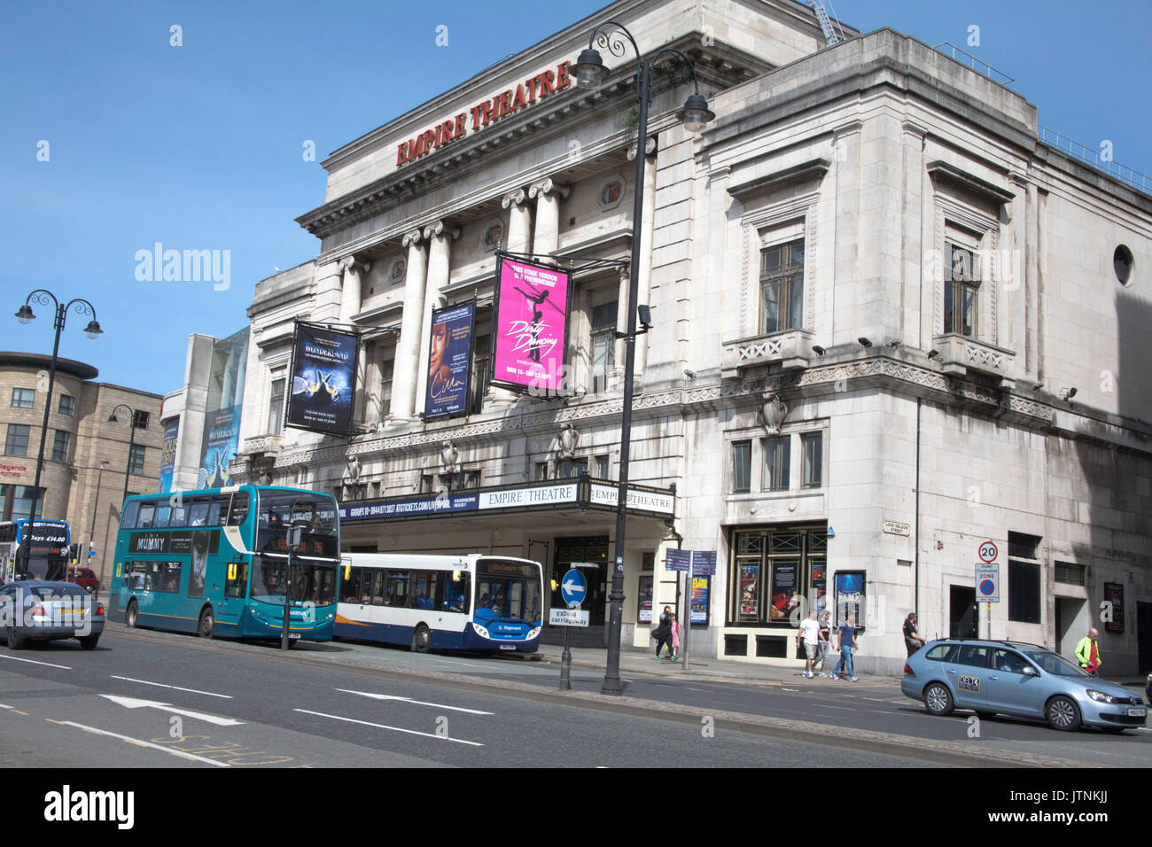 Die Empire Theatre Liverpool Lime Street Liverpool Merseyside England Stockfoto