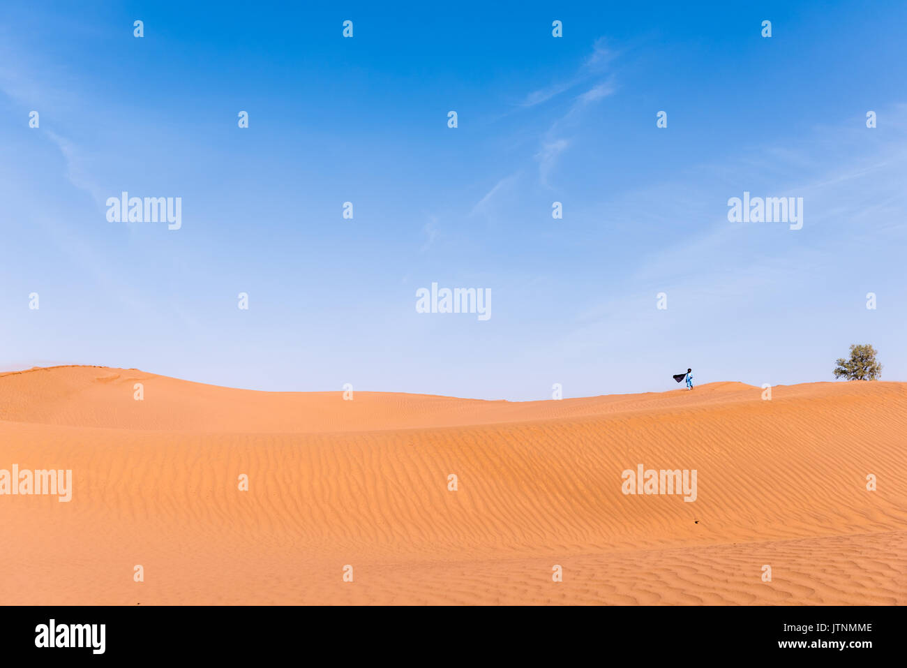 Sand dune, Sahara Stockfoto