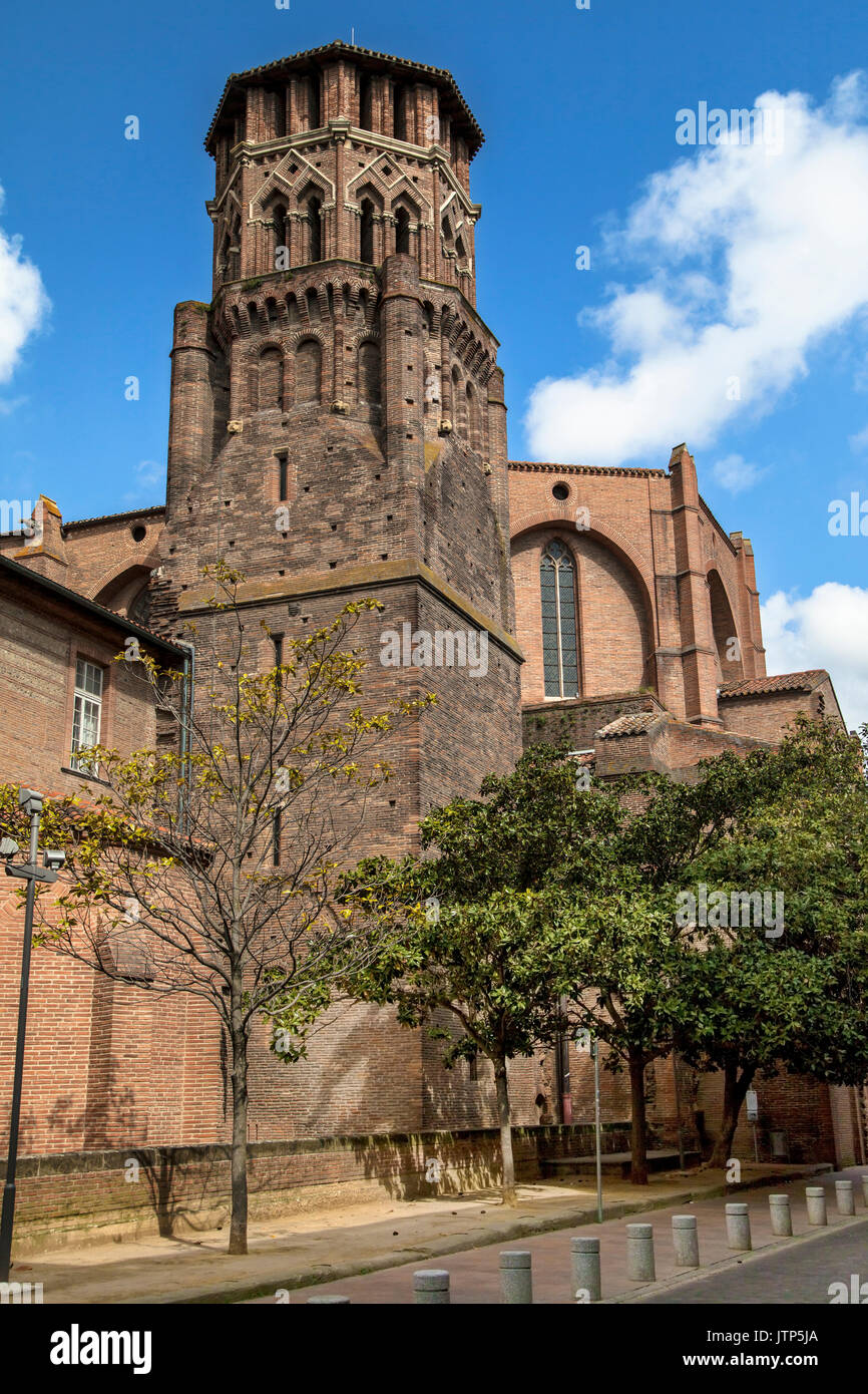 Augustiner Kloster von Toulouse, Frankreich. Stockfoto