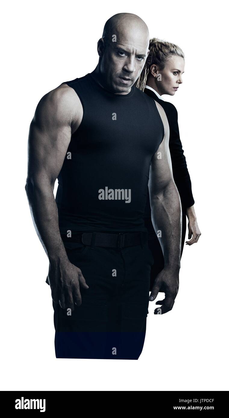 RELEASE DATE: April 14, 2017 TITEL: Das Schicksal der wütenden Studio: Universal Pictures Regie: F. Gary Gray PLOT: Wenn eine geheimnisvolle Frau verführt Dom in die Welt der Verbrechen und Verrat an denen ihm am Nächsten, die Crew der Prüfungen, die Sie wie nie zuvor Starring: Vin Diesel, Jason Statham, Dwayne Johnson testen. Credit Bild: © Universal Pictures/Entertainment Bilder) Stockfoto