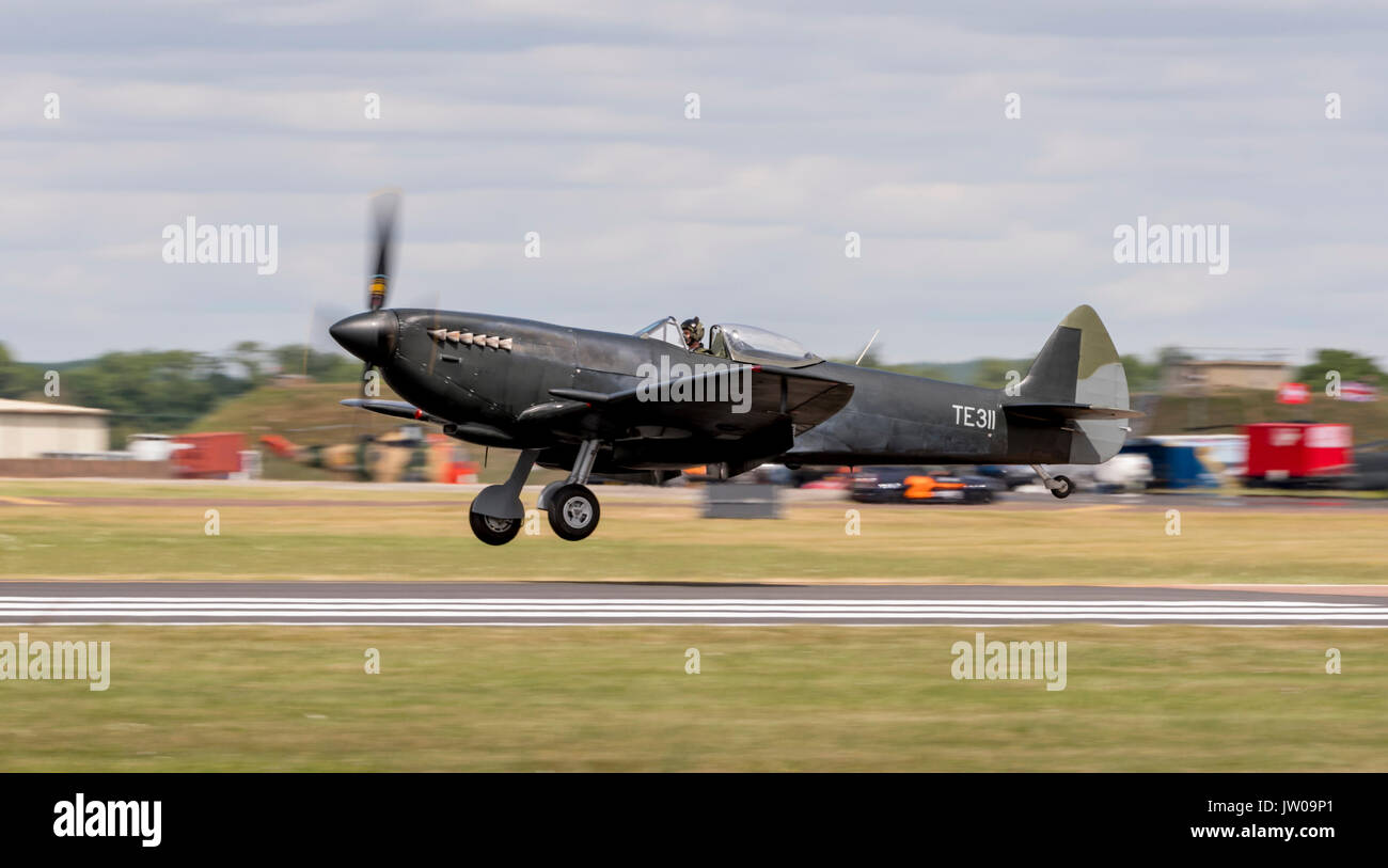 BBMF Spitfire TE 311, RIAT 2017 Stockfoto