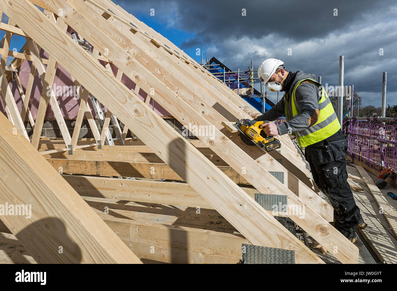 Kingswood legen Sie das Gehäuse in Elsenham, Bishop's Stortford, Essex. Stockfoto