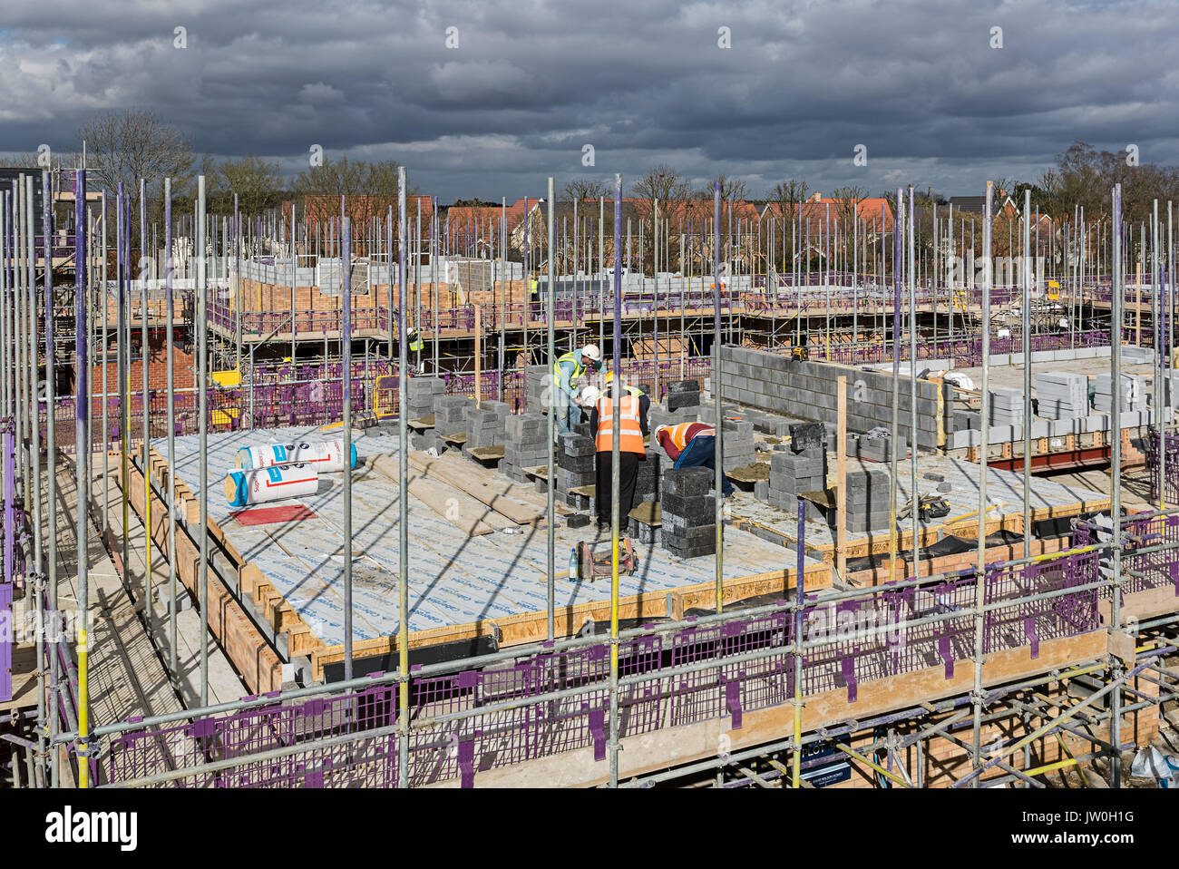 Kingswood legen Sie das Gehäuse in Elsenham, Bishop's Stortford, Essex. Stockfoto