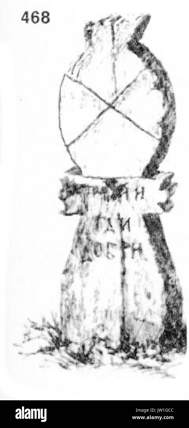 Ivan Enchev Vidyu bulgarischen Kreuze 468 Stockfoto