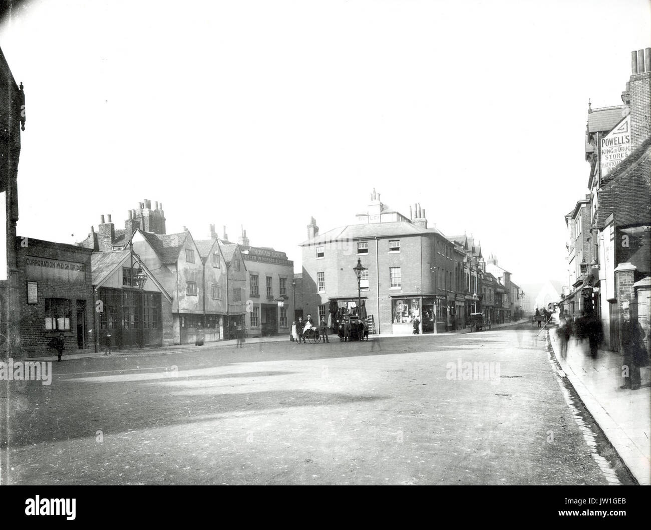 St Mary's Butts, Lesen, c 1895 (2) Stockfoto