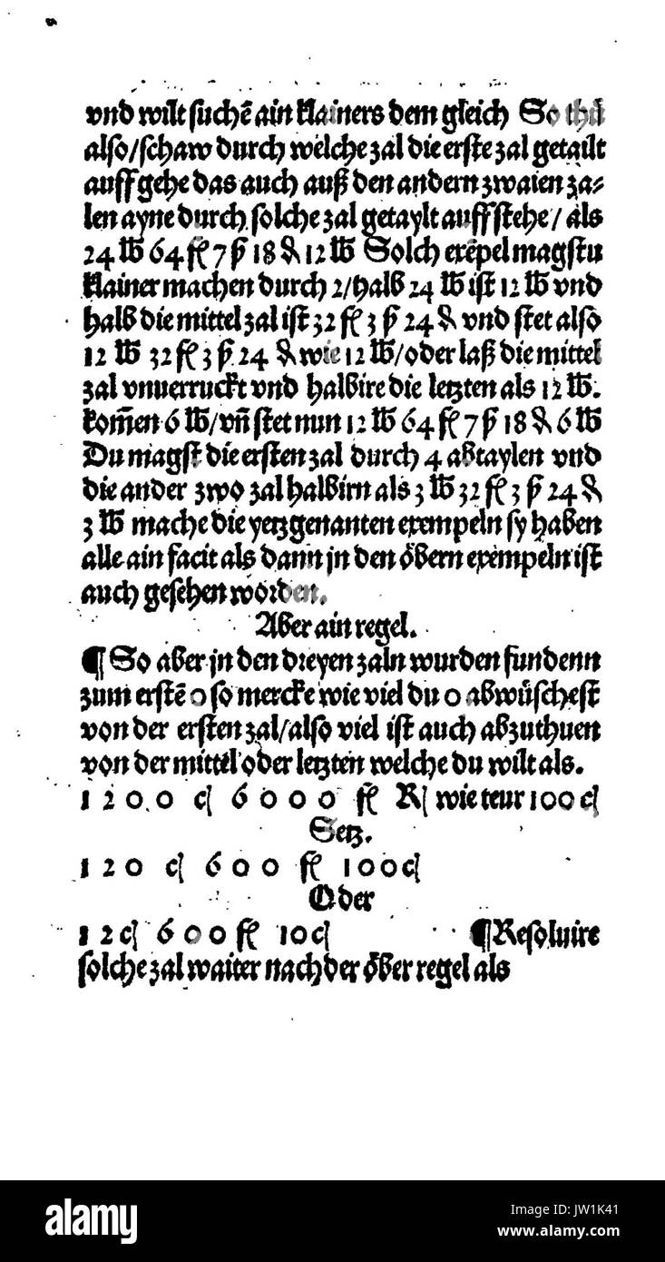 De Rechenbuch (Schreiber) 046 Stockfoto