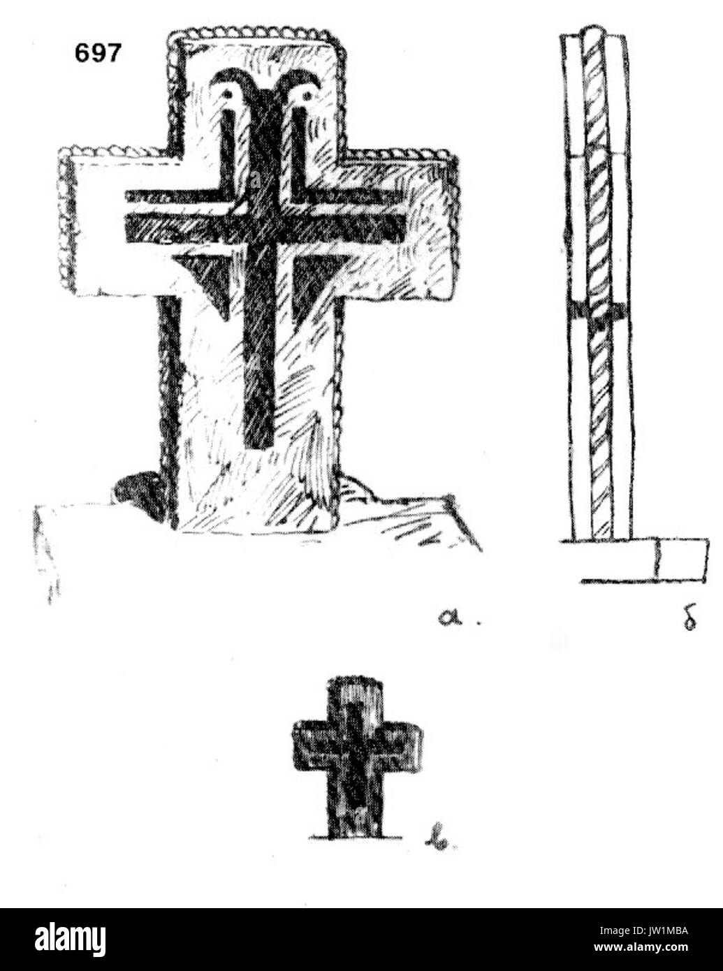 Ivan Enchev Vidyu bulgarischen Kreuze 697 Stockfoto