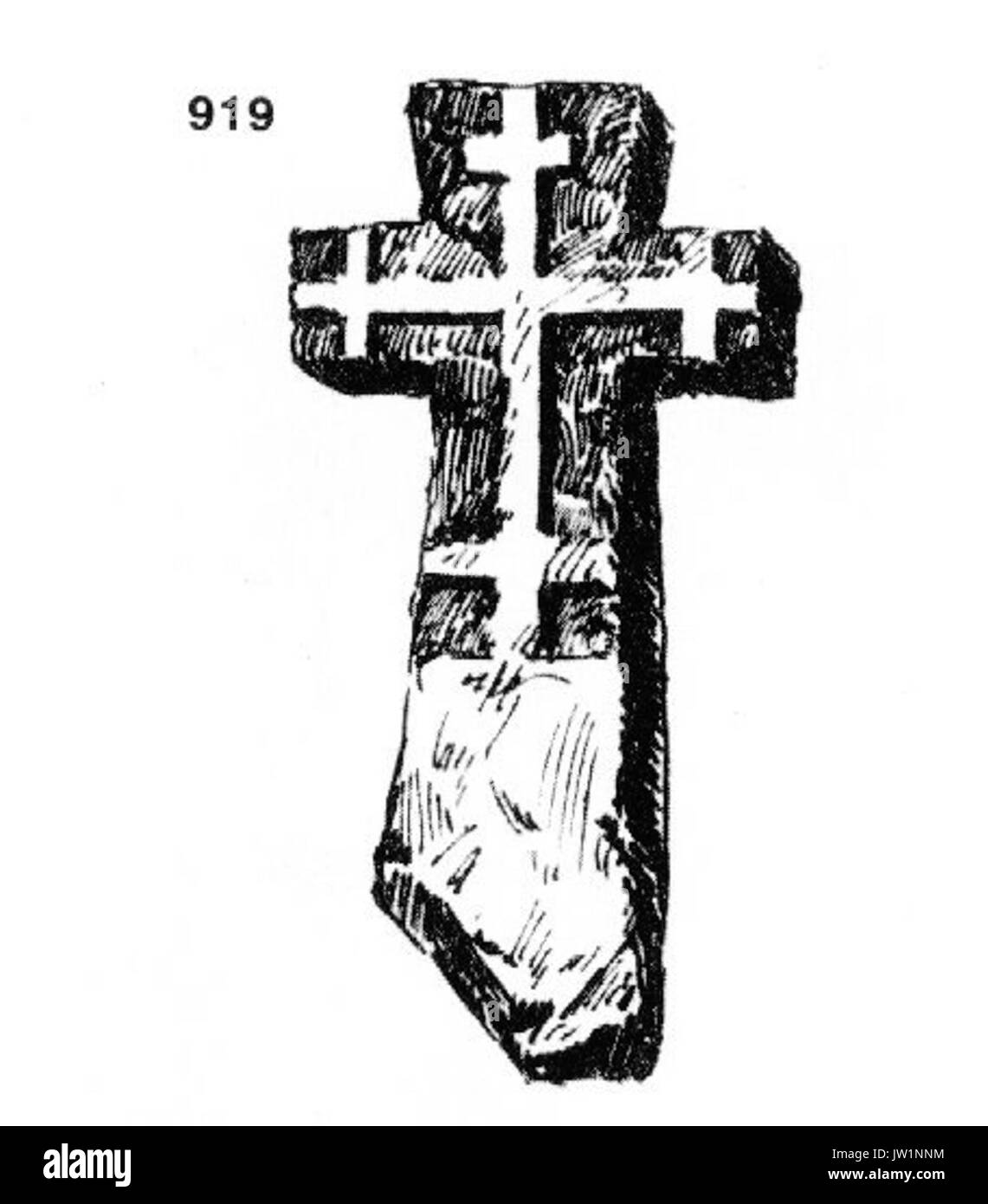 Ivan Enchev Vidyu bulgarischen Kreuze 919 Stockfoto