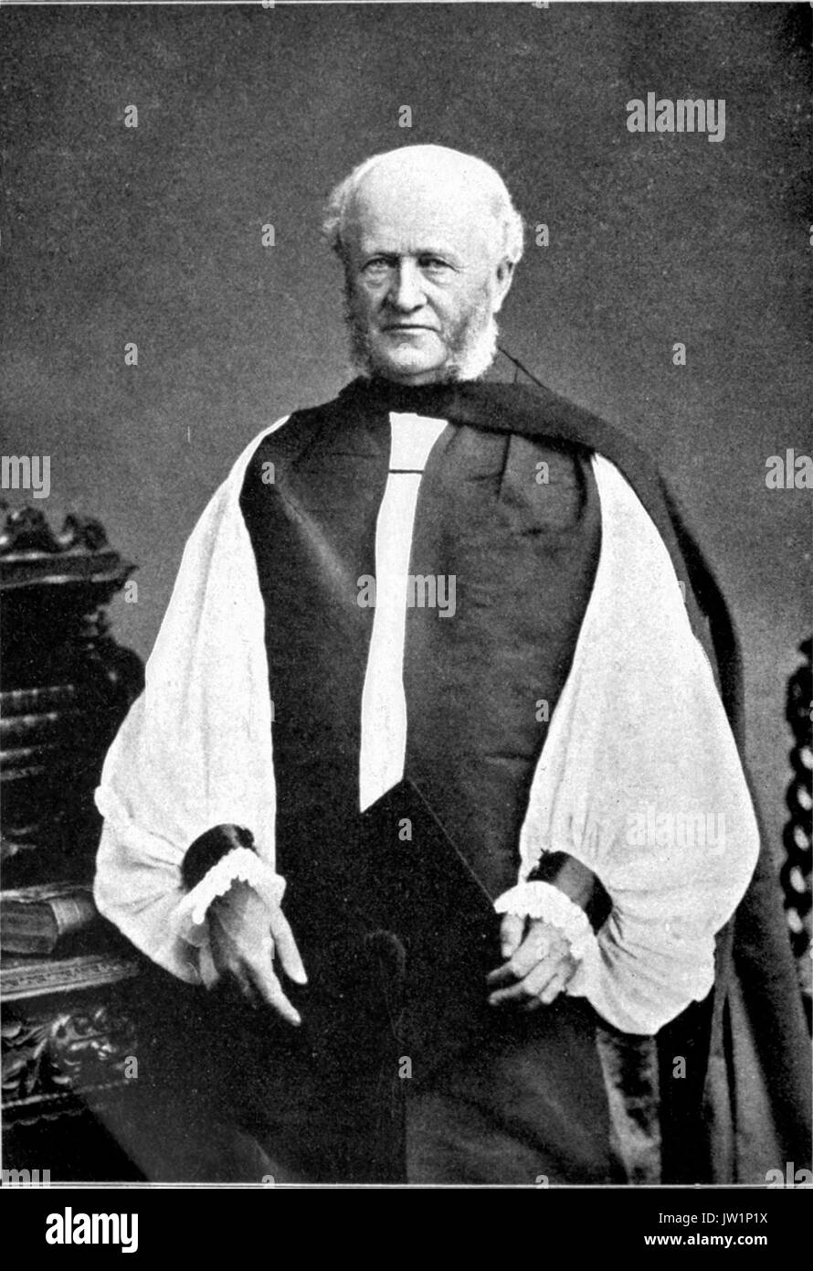 Rev Richard Lewis, D D, der Bischof von Llandaff Unterschieden Kirchenmänner Stockfoto