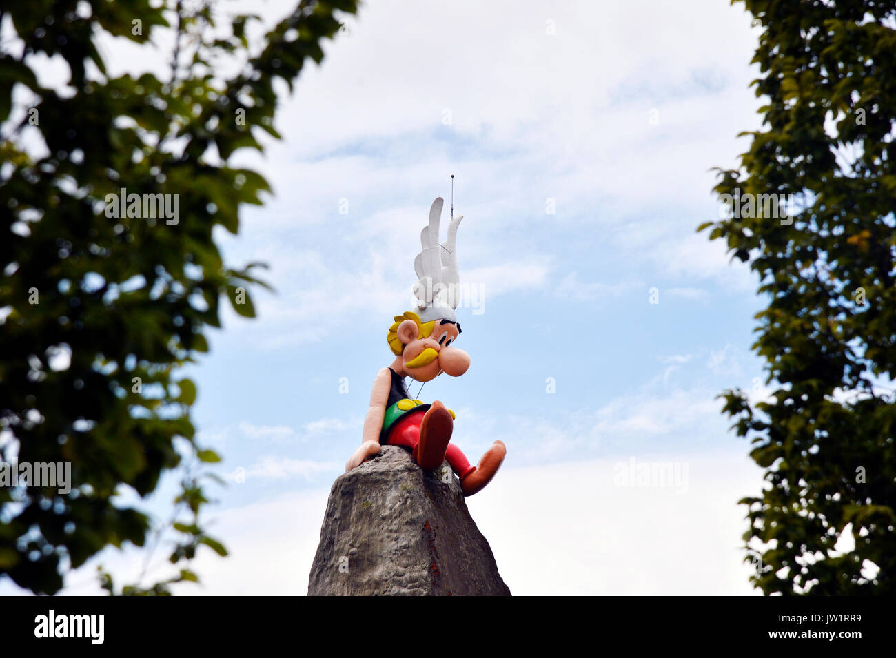 Parc Asterix, Freizeitparks, Frankreich Stockfoto