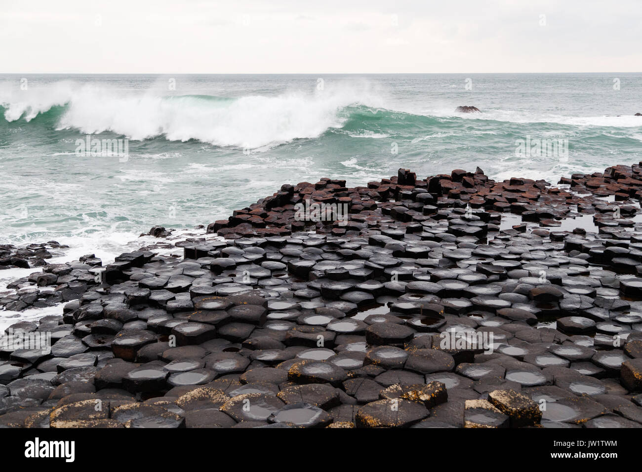 Giants Causeway Stockfoto