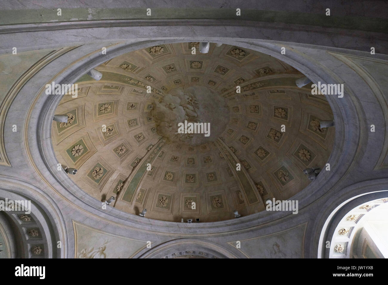 Die Royal Website von Carditello, der Königlichen Kapelle, San Tammaro, Kampanien, Italien Stockfoto