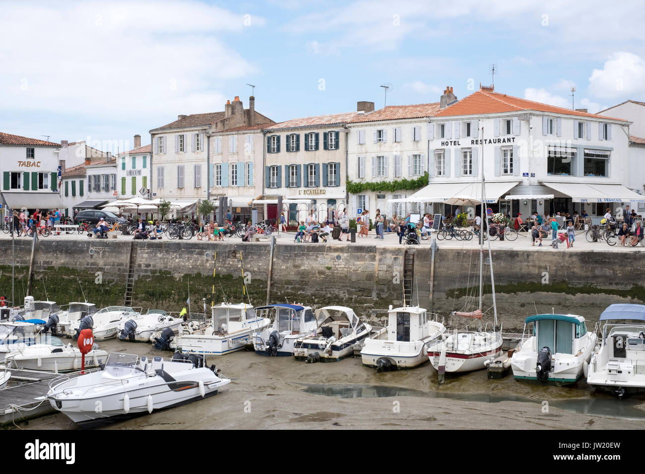 La Couarde-sur-Mer, Ile De Re. Poitou-Charentes, Frankreich. Stockfoto