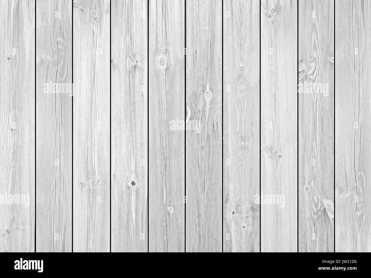 Weiß Holzplanken als Hintergrund- oder Textur, natürlichen Muster Stockfoto