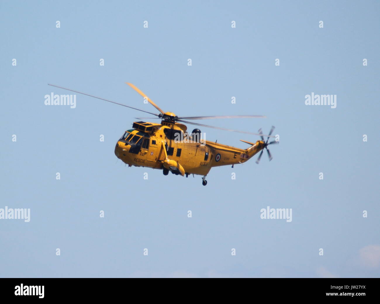 Air Sea Rescue in Llandudno an der Promenade Stockfoto
