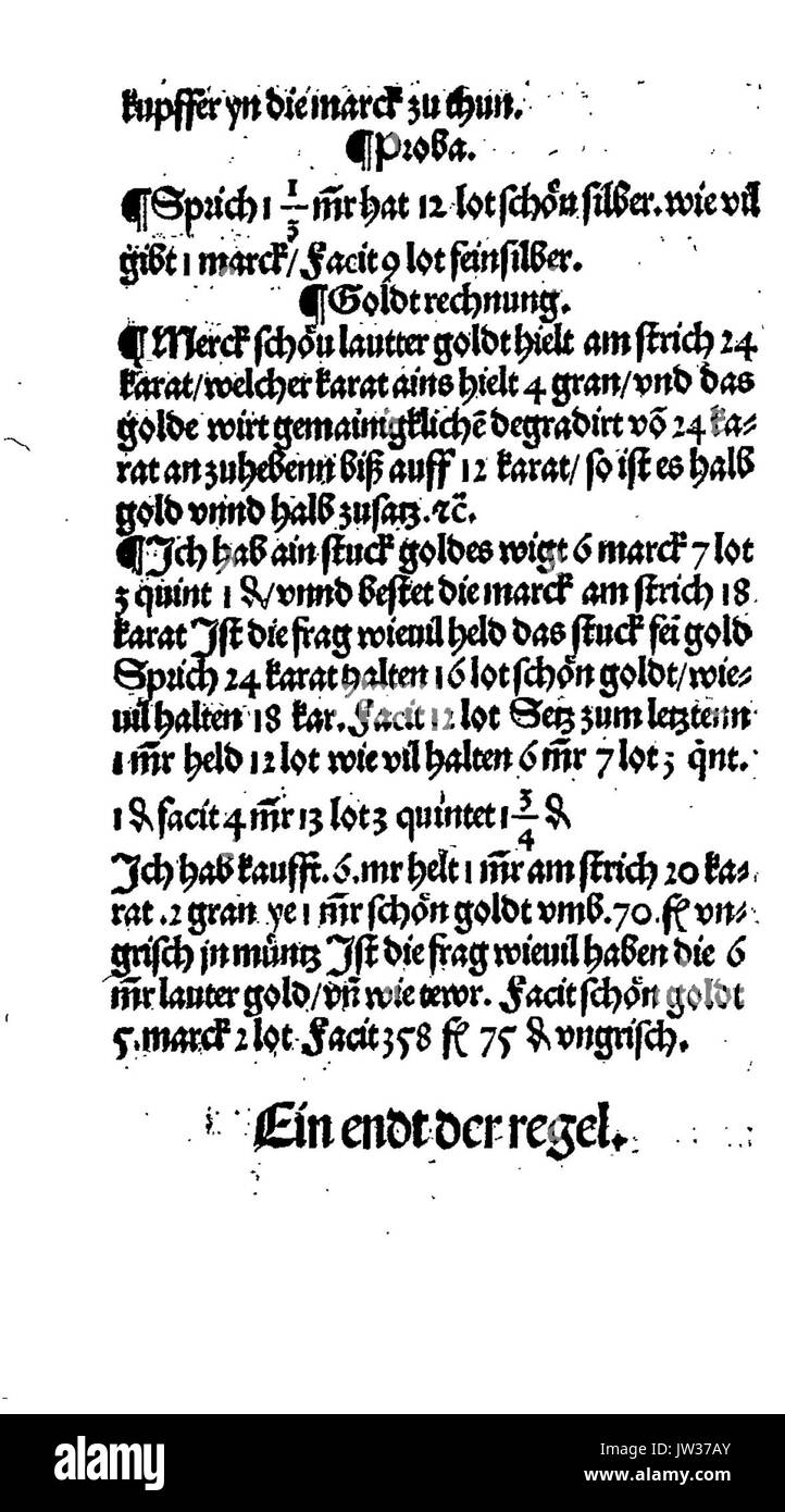 De Rechenbuch (Schreiber) 070 Stockfoto