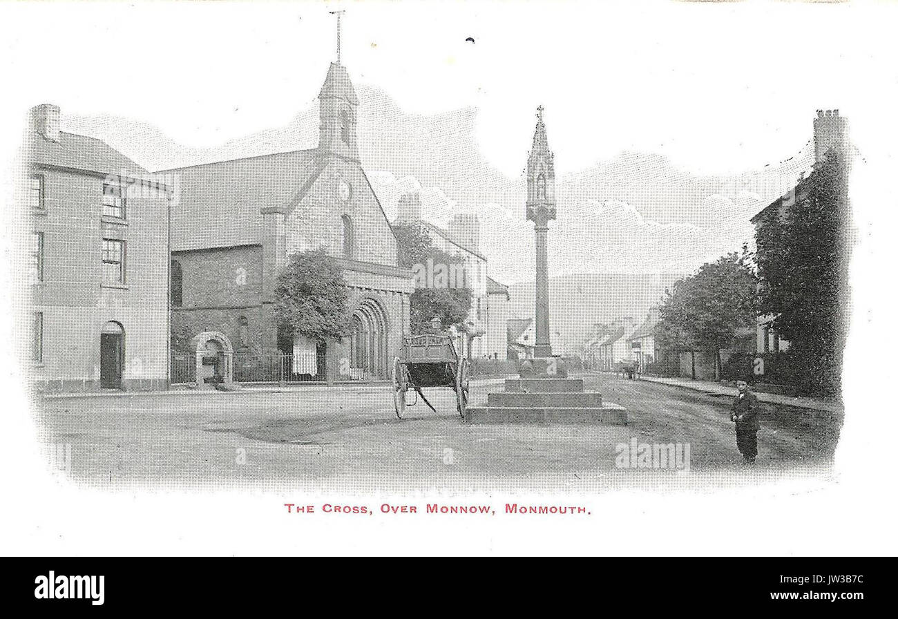 Die Cross und St. Thomas Anfang 1900 Stockfoto