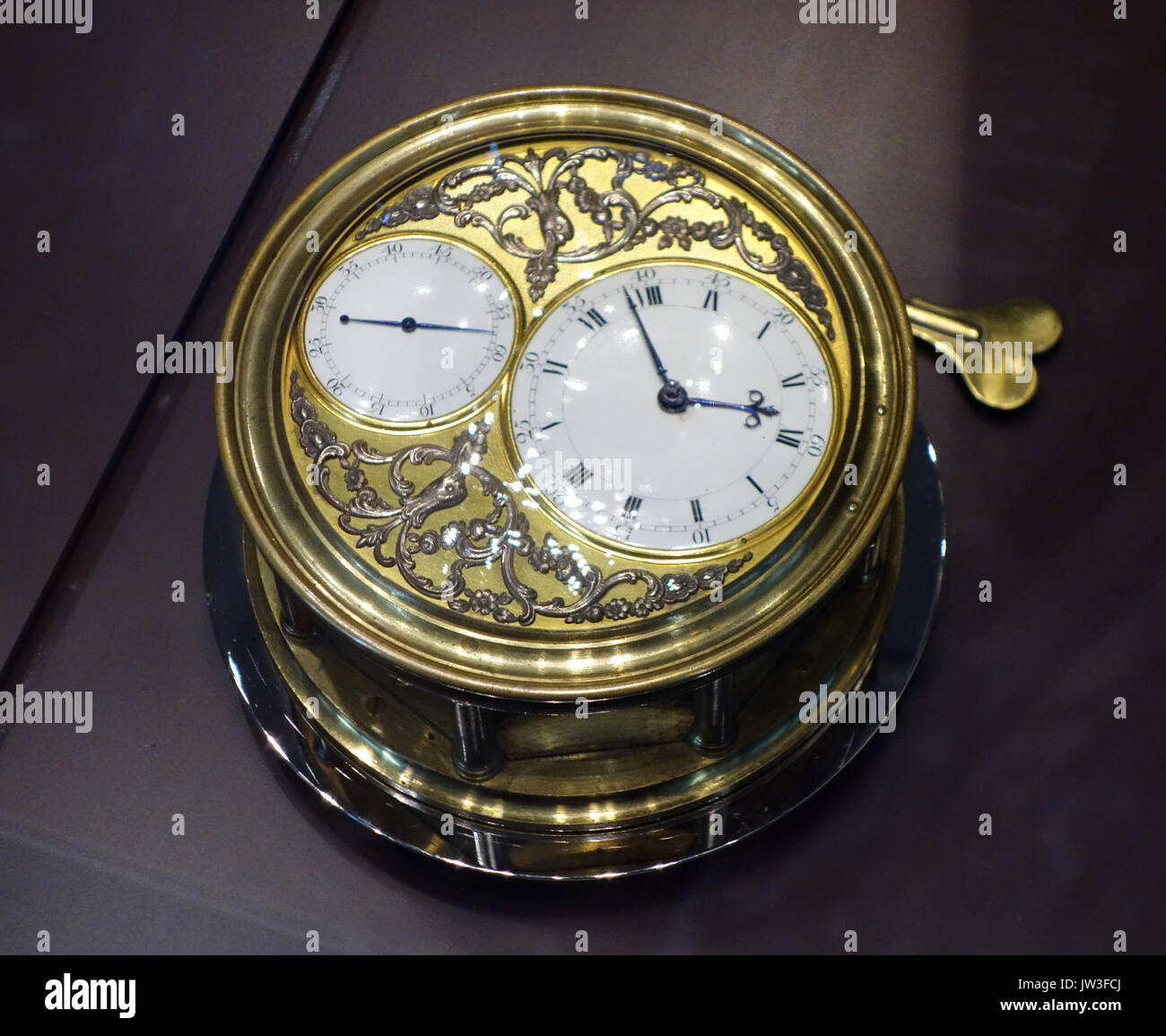 Marine Chronometer" Kopie Nr. 18", Thomas Mudge, Jr, Robert Pennington, Richard Pendleton, et. al., London, 1795 Mathematisch Physikalischer Salon, Dresden DSC 08130 Stockfoto