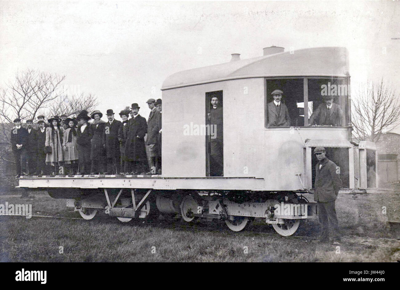 Monorail gyroscopique Brennan Stockfoto