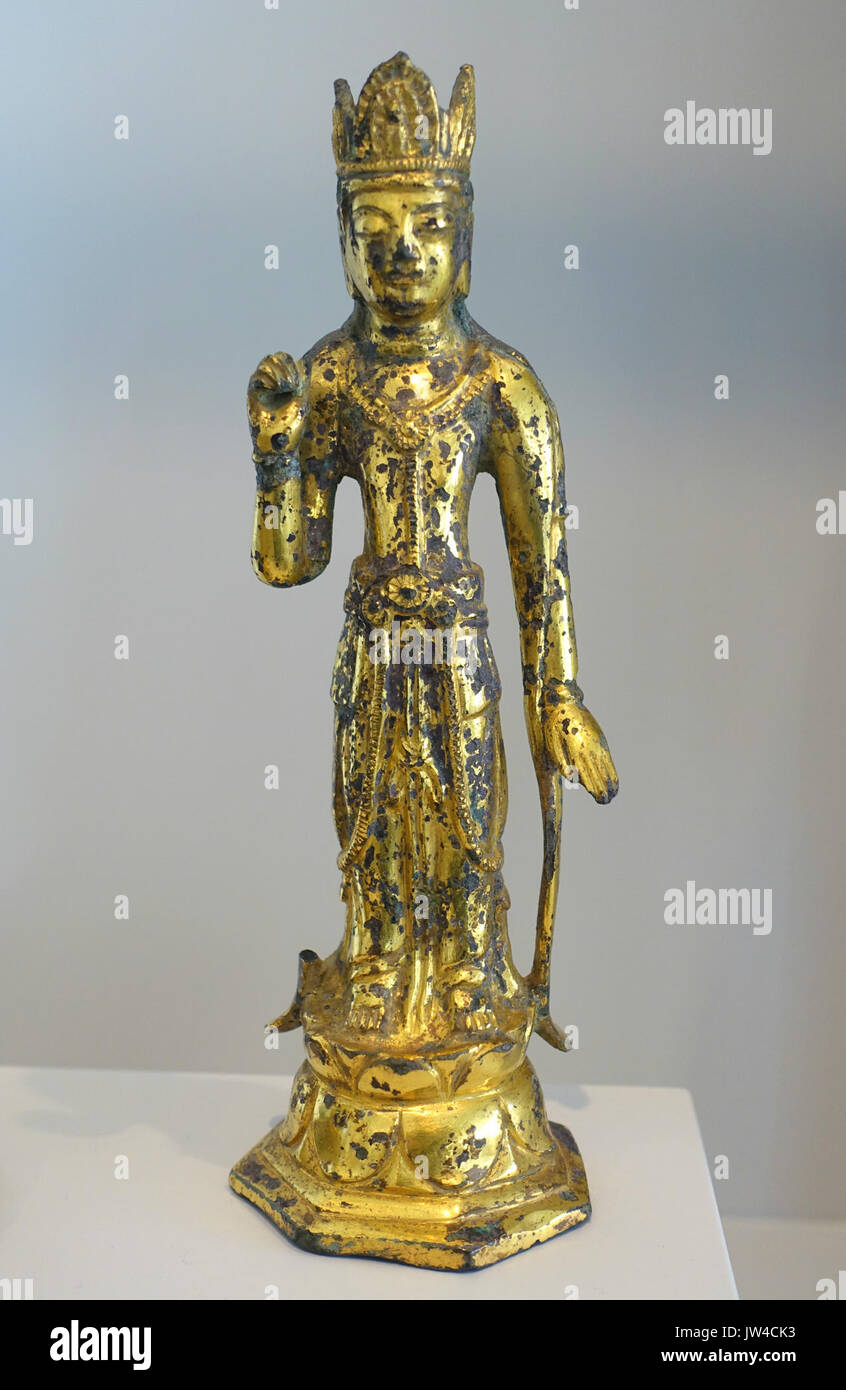 Mahasthamaprapta bodhisattva Fotos und Bildmaterial in hoher