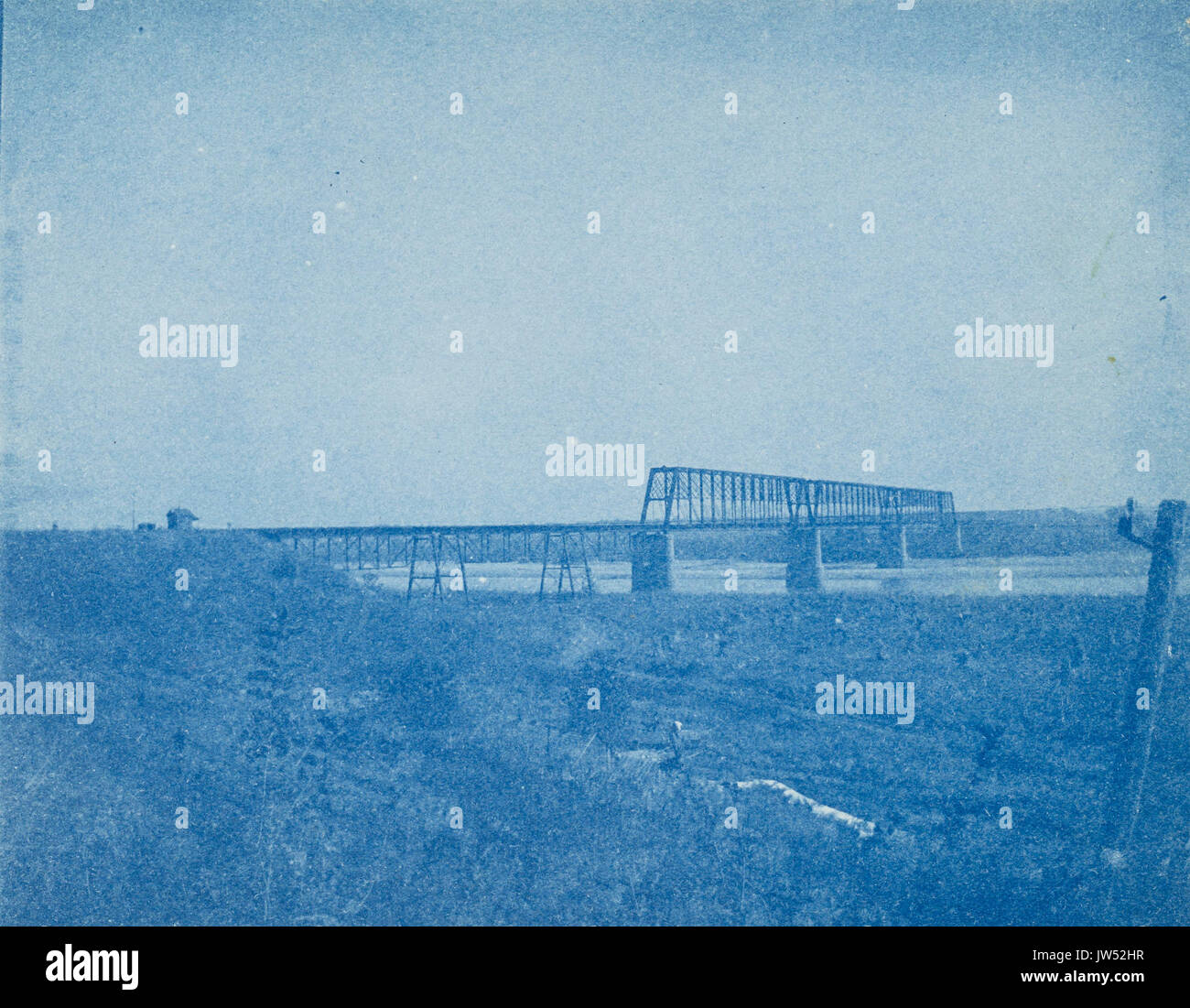 Cooney RuloBridgeMissouriRiverCrossing MIA 849830 Stockfoto