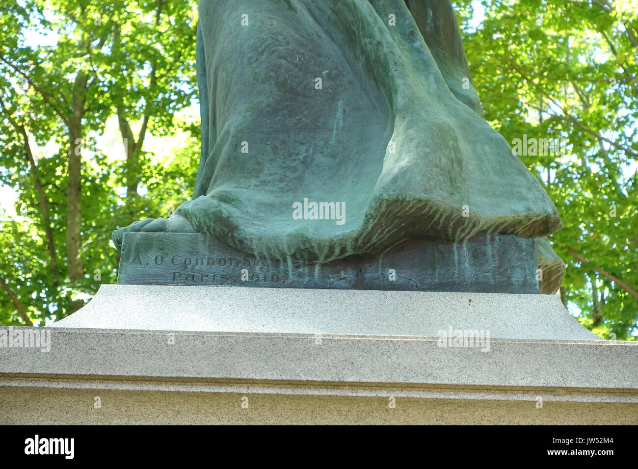 Soldaten Denkmal Bildhauer Spencer, Massachusetts DSC 02298 Stockfoto