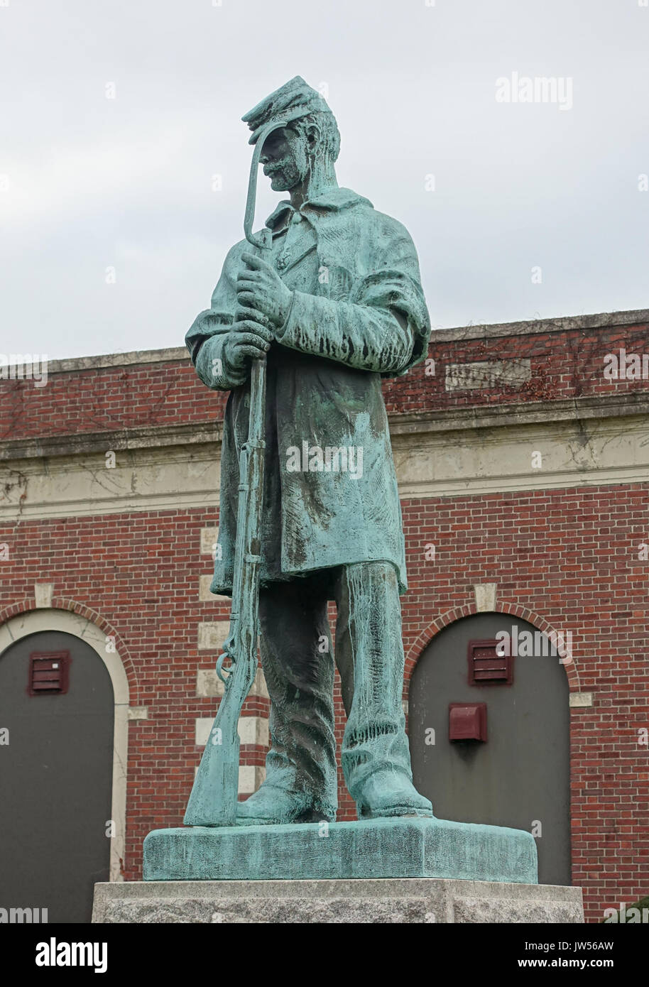 Bürgerkrieg Memorial Revere, Massachusetts DSC 04398 Stockfoto