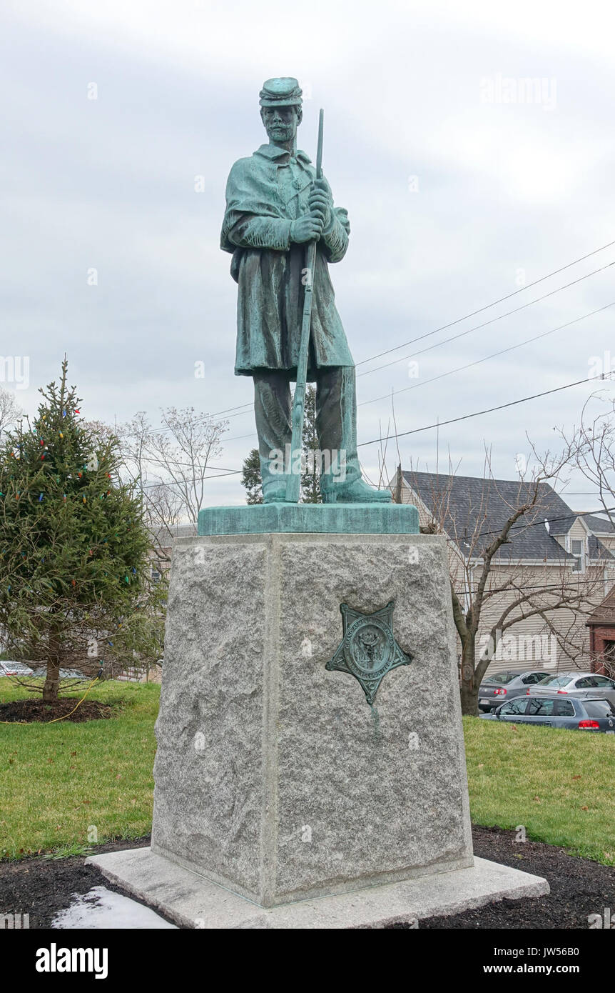 Bürgerkrieg Memorial Revere, Massachusetts DSC 04401 Stockfoto