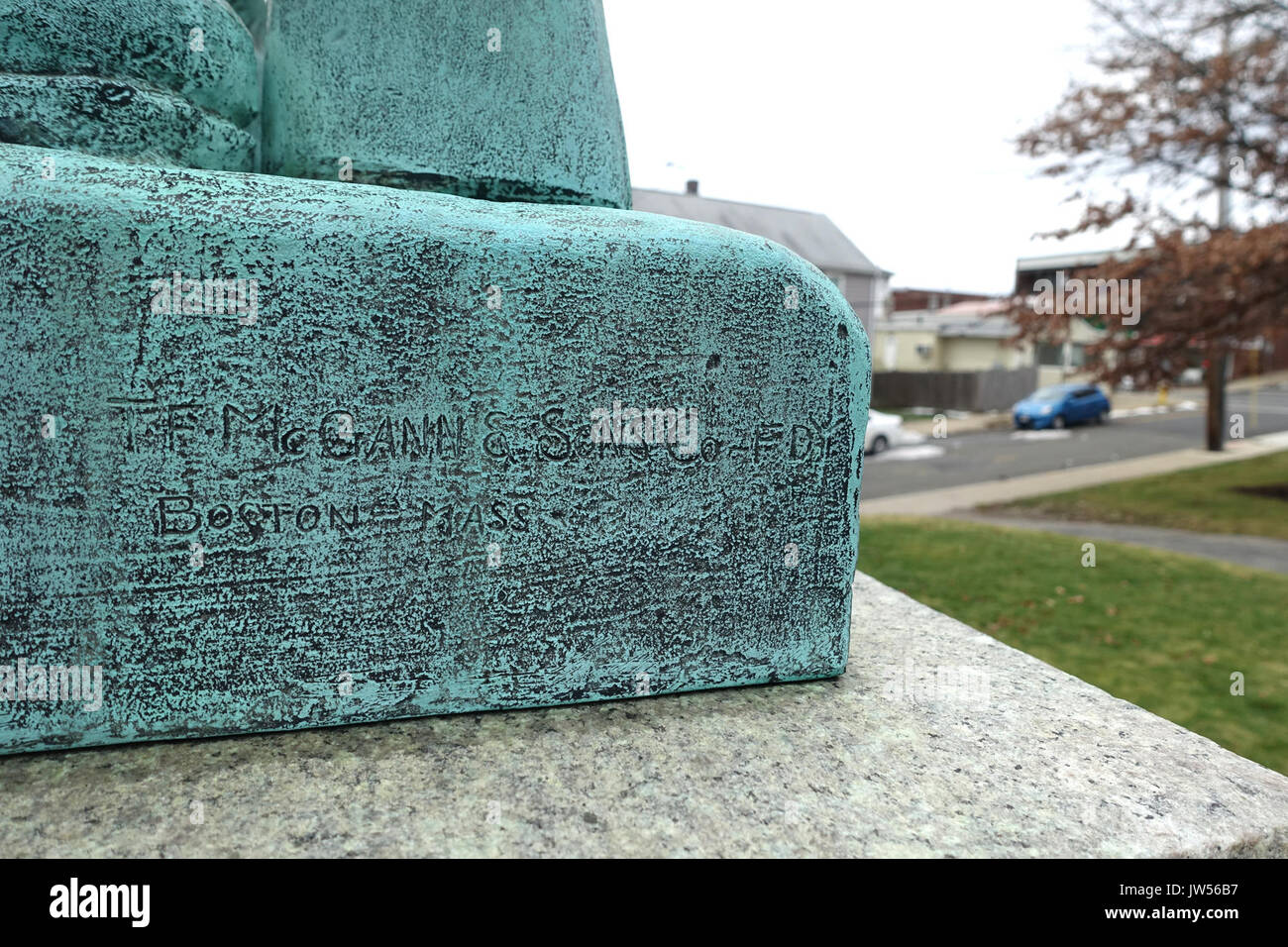 Bürgerkrieg Memorial Revere, Massachusetts DSC 04417 Stockfoto