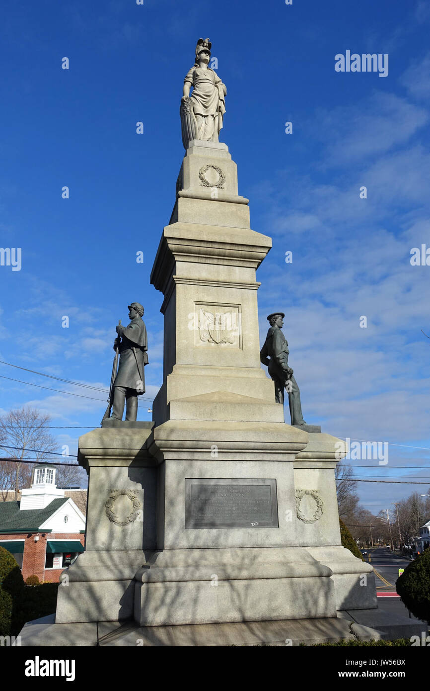Bürgerkrieg Memorial Saugus, Massachusetts DSC 04519 Stockfoto