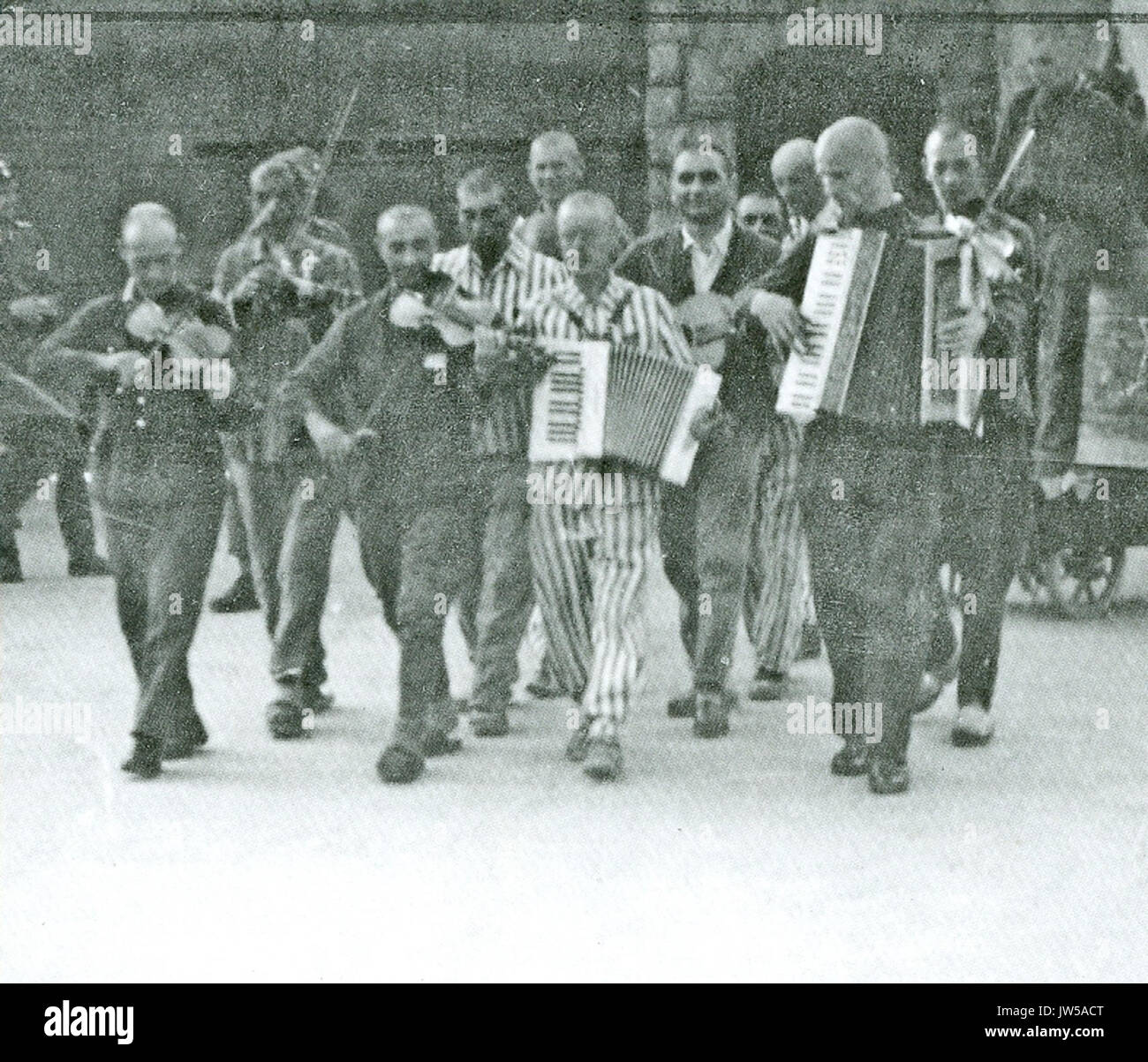Musikkapelle Mauthausen Stockfoto
