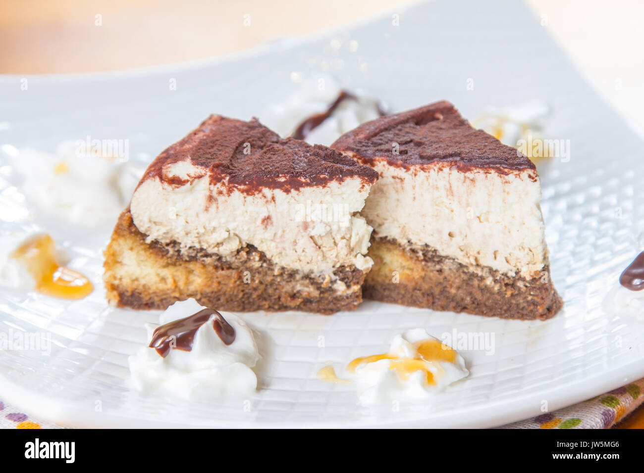 Kuchen dessert Stockfoto