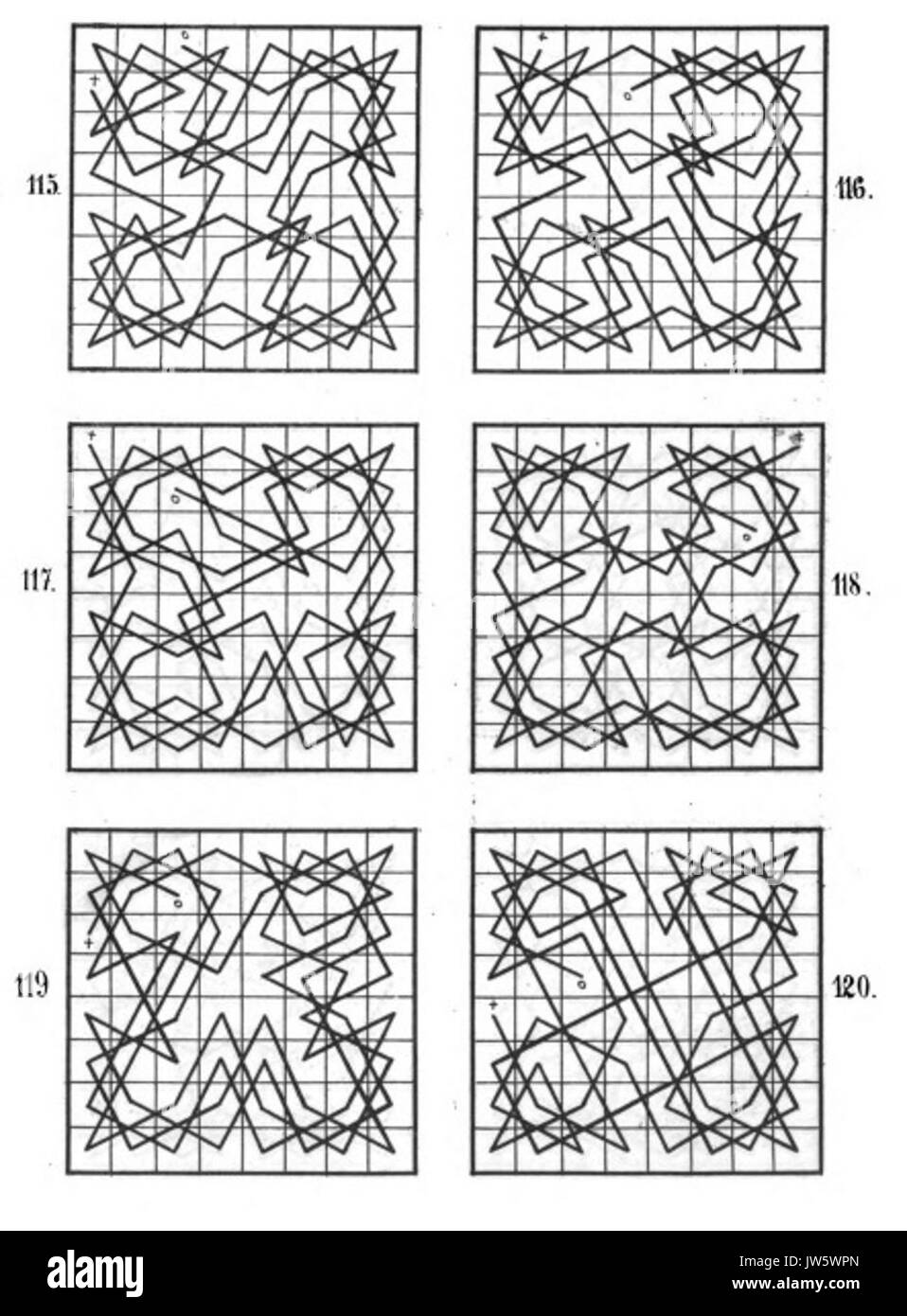 Springertour geschlossen Stockfoto