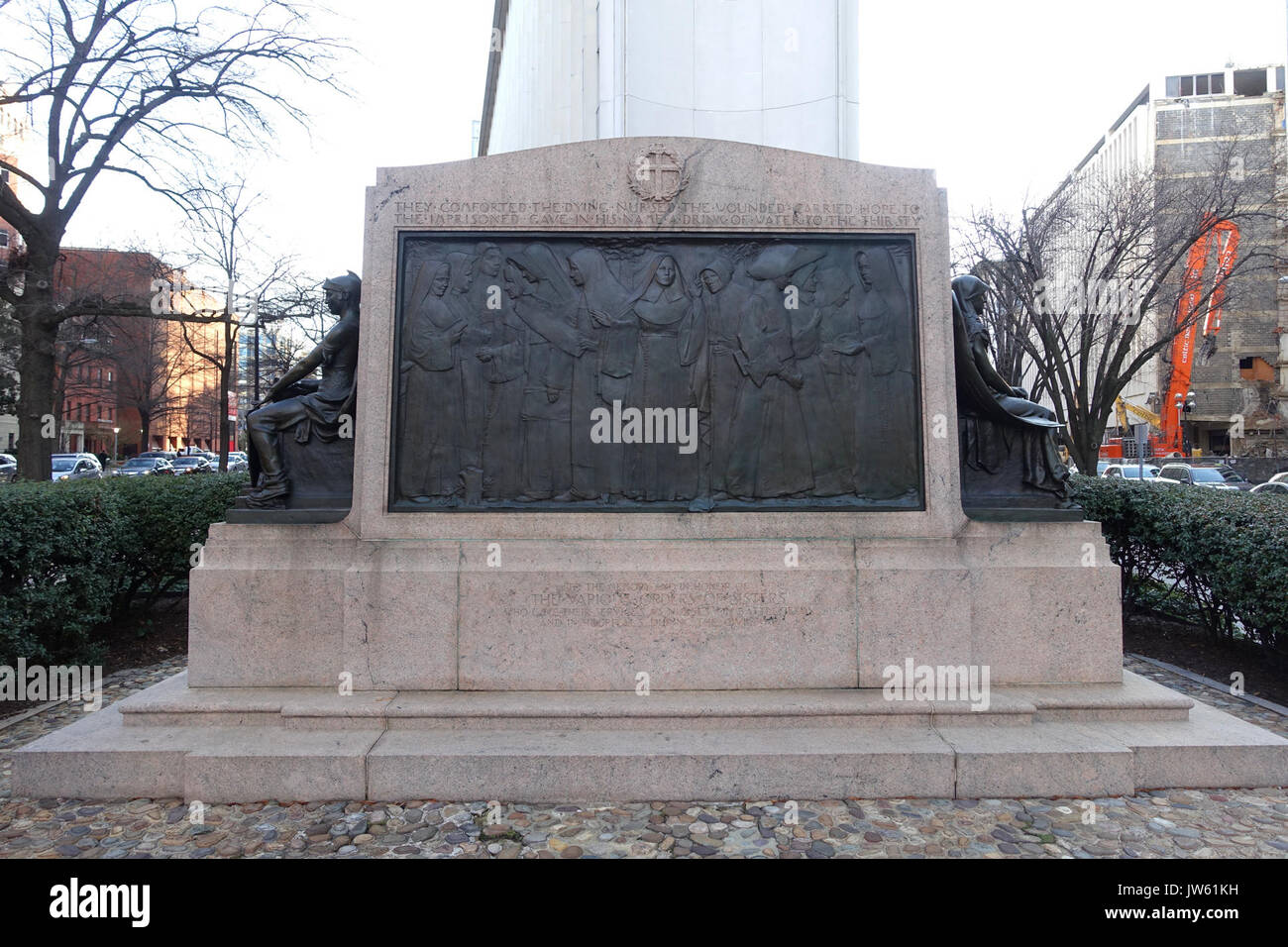 Nonnen auf dem Schlachtfeld Memorial Washington, DC 07661 DSC Stockfoto