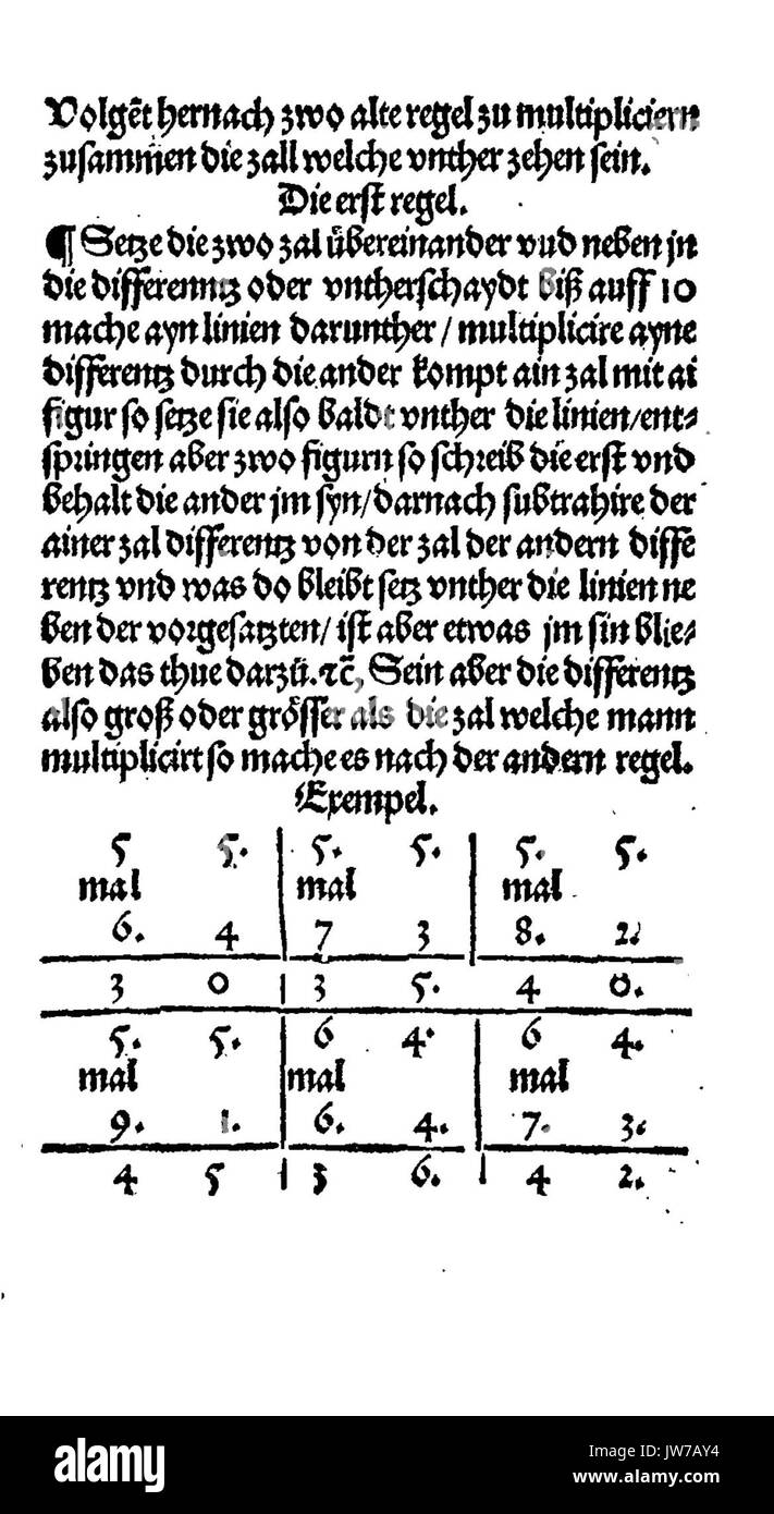 De Rechenbuch (Schreiber) 011 Stockfoto