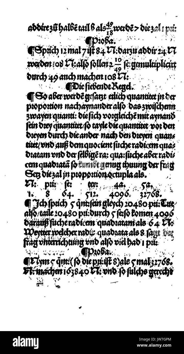 De Rechenbuch (Schreiber) 138 Stockfoto