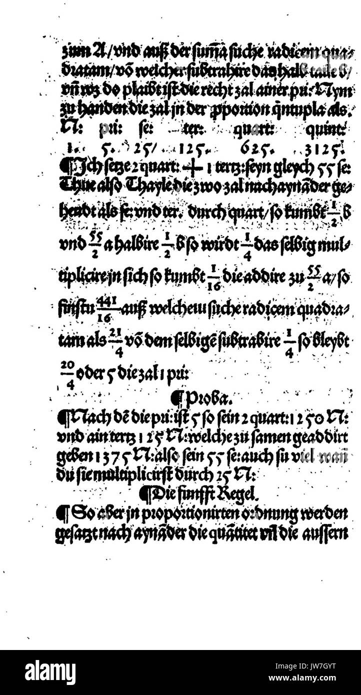 De Rechenbuch (Schreiber) 134 Stockfoto