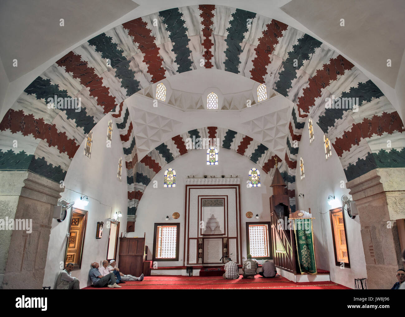 Alte Beyazit Moschee (XV Jahrhundert) Türkei Amasya Stockfoto
