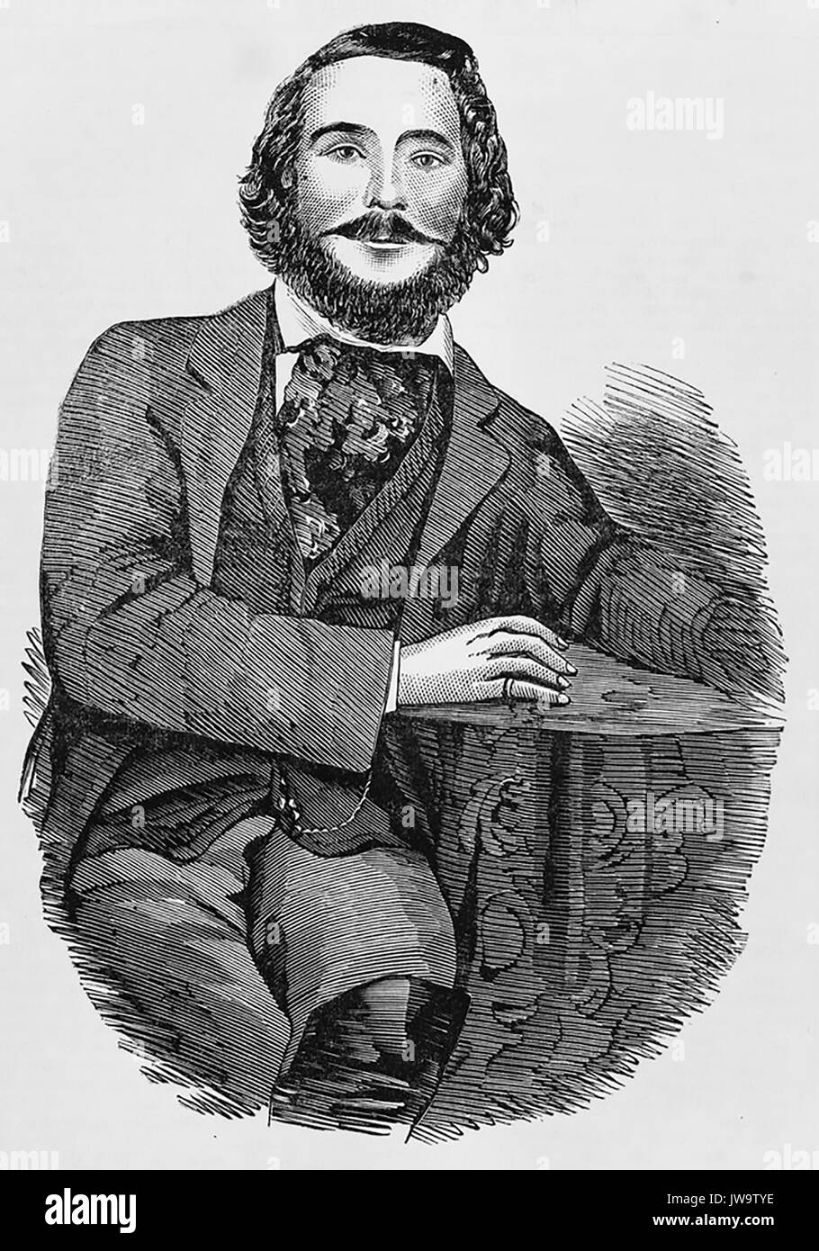 FRANCIS CHRISTIE (aka Frank Gardner) 1830-c 1903. Scottish - Australischer bushranger 1864 Stockfoto